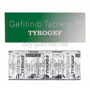 Tyrogef, Generic Iressa, Gefitinib 250mg