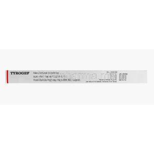 Tyrogef, Generic Iressa, Gefitinib 250mg manufacturer