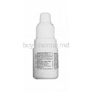 F M L, Fluorometholone Ophthalmic Suspension 1mg per ml (5ml) bottle Allergan manufacturer