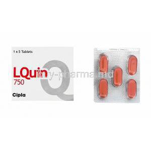 LQuin 750, Generic Levaquin, Levofloxacin 750mg