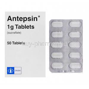 Antepsin, Generic Carafate, Sucralfate 1gm