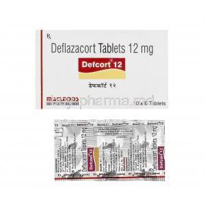 Defcort 12, Generic Calcort, Deflazacort 12mg