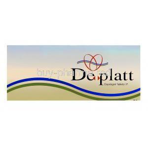 Deplatt, Generic Plavix, Clopidogrel 75mg Box