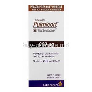 Pulmicort Turbuhaler, Budesonide 200mcg x 200md Box