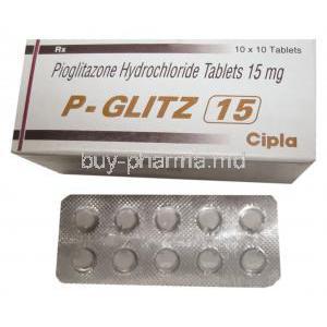 Generic  Actos, Pioglitazone 15 mg