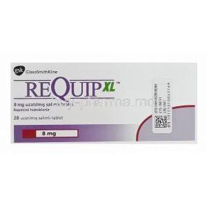 Requip XL, Ropinirole 8mg Box
