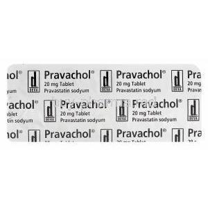 Pravachol, Pravastatin Sodium 20mg Blister Pack