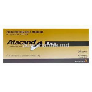 Atacand, Candesartan Cilexetil 8mg Box