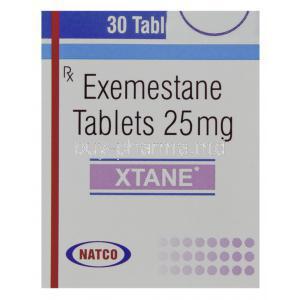 Generic  Aromasin, Exemestane 25 mg  closeup