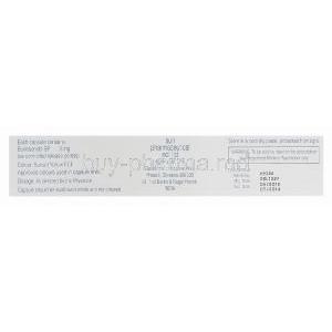Budez CR, Generic Entocort, Budesonide 3mg Controlled Release Box Information