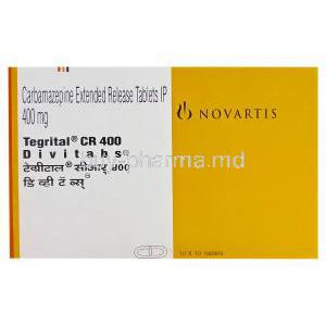 Tegrital CR, Carbamazepine 400mg Extended Release Box