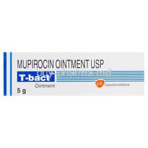 T-bact Ointment, Mupirocin 2% 5gm Box