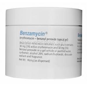 Benzamycin Topical Gel, Erythromycin 3% and Benzoyl Peroxide 5% Benzoyl Peroxide Gel