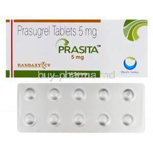 Prasita, Generic Effient, Prasugrel 5mg