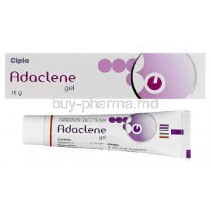 Adaclene Gel 15gm, Generic Differin, Adapalene Gel 0.1%