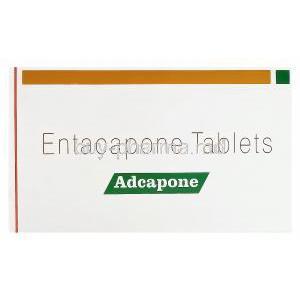 Adcapone, Generic Comtan, Entacapone 200mg Box