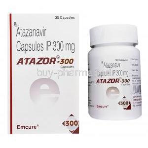 Atazor-300, Generic Reyataz, Atazanavir 300mg