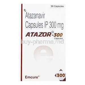 Atazor-300, Generic Reyataz, Atazanavir 300mg Box