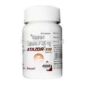 Atazor-300, Generic Reyataz, Atazanavir 300mg Bottle