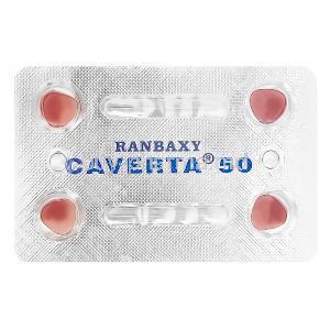 Caverta, Sildenafil Citrate 50mg Tablet Strip