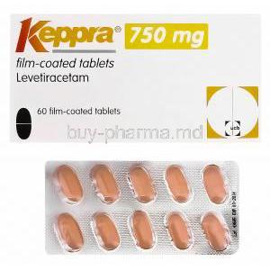 Keppra, Levetiracetam 750mg