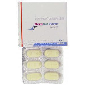 Artemether/ Lumefantrine 80 mg , 480 mg Tablet