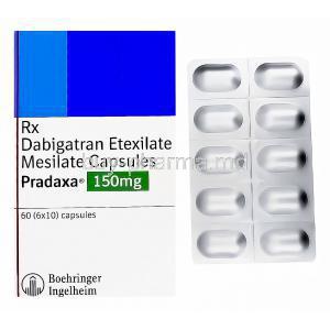 Pradaxa, Dabigatran Etexilate Mesilate 150mg