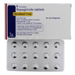 Novonorm, Repaglinide 1 Mg