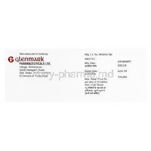 Perigard-4, Generic Aceon, Perindopril Erbumine 4mg Box Glenmark Manufacturer