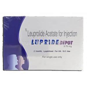 Lupride Depot, Generic Lupron Depot, Leuprolide Acetate Injection, 3.75mg