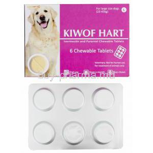 Kiwof Hart Chewable Tab