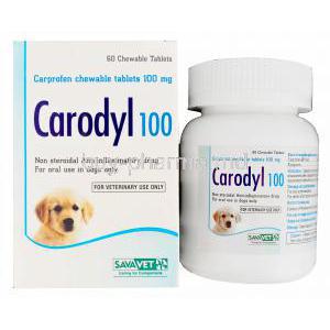 Carodyl 100, Carprofen Chewable Tablets 100mg