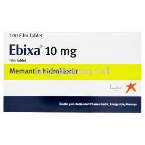 Ebixa, Memantine 10mg Box