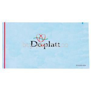 Deplatt, Generic Plavix, Clopidogrel 75mg Box Bottom