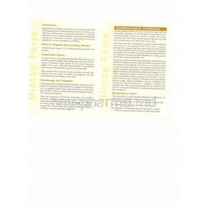 Generic Rogaine, Minoxidil 5% 60 ml information sheet 3