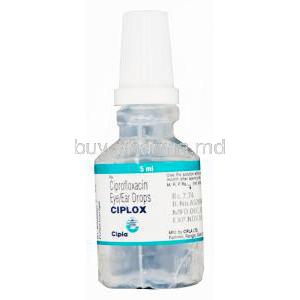 Ciplox, Ciprofloxacin EyeEar Drops 0.3% 5ml Bottle