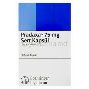 Pradaxa, Dabigatran Etexilate Mesylate 75mg Box