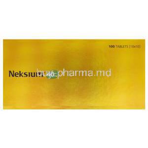 Neksium 40mg, Esomeprazole 40mg Box Top