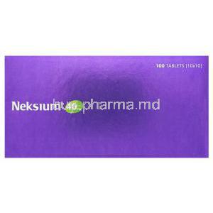 Neksium 40mg, Esomeprazole 40mg Box Bottom