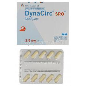 DynaCirc SRO, Isradipine 2.5mg