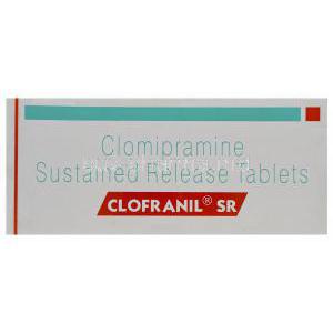 Clofranil SR, Generic Anafranil, Clomipramine Hydrochloride 75mg Sustained Release Box