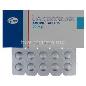 Acupil, Quinapril 20mg