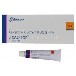 Calpsor Ointment, Generic Dovonex, Calcipotriol 0.005% 15gm
