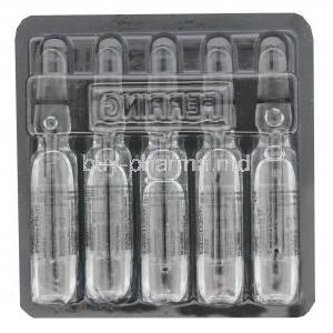 Gestone, Progesterone Injection 100mg per 2ml Ampoules Internal Packaging