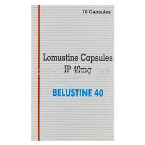 Belustine 40, Generic CeeNU, Lomustine 40mg Box