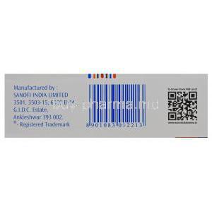 Amaryl, Glimepiride 1mg Box Manufacturer Sanofi