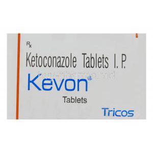 Kevon, Generic Nizoral, Ketoconazole 200mg Box Top