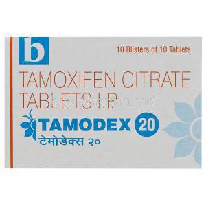 Tamodex 20, Generic Nolvadex, Tamoxifen 20mg Box