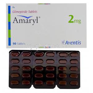 Amaryl, Glimepiride 2mg