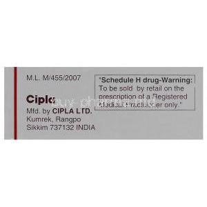 Danogen-100, Generic Danocrine, Danazol 100mg Box Manufacturer Cipla